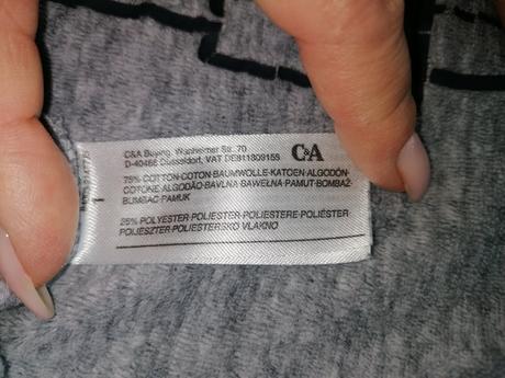 Teplé pyžamo 164, c&a,164