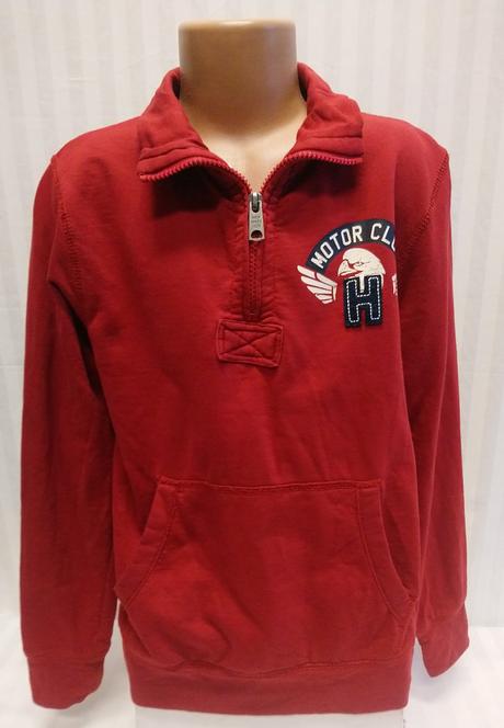 Chlapčenská červená mikina, ovs, 146-152 cm, ovs,152