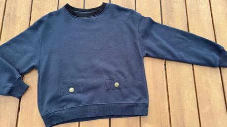 Mikina so zlatymi gombikmi, zara,152