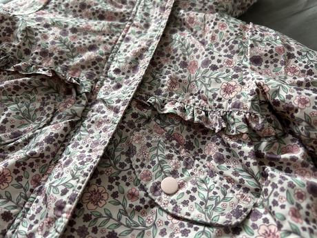 Dievčenská teplá bunda na zimu 68, h&m,68