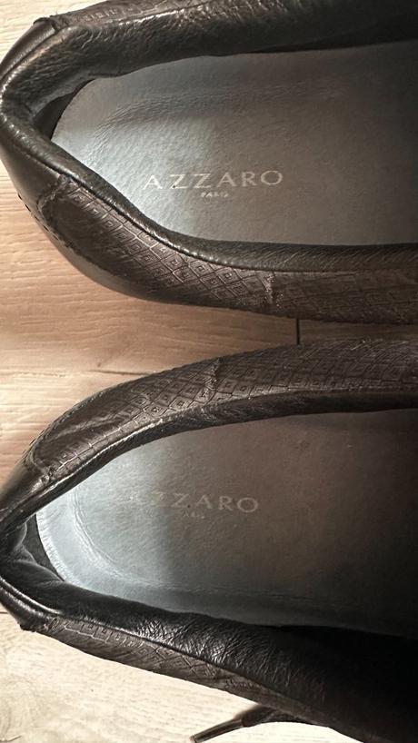 Pánske,kvalitné,kožené sneakersy azzaro, 43