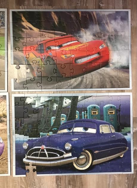 Puzzle cars 10in 1 ,darujem k nákupu, 
