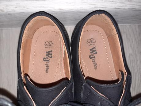 Kožené spoločenské topánky (vd 22 cm), wojtylko,35