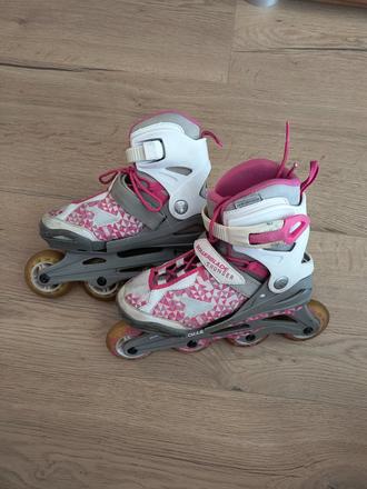 Kolieskové korčule dievca, rollerblade,30