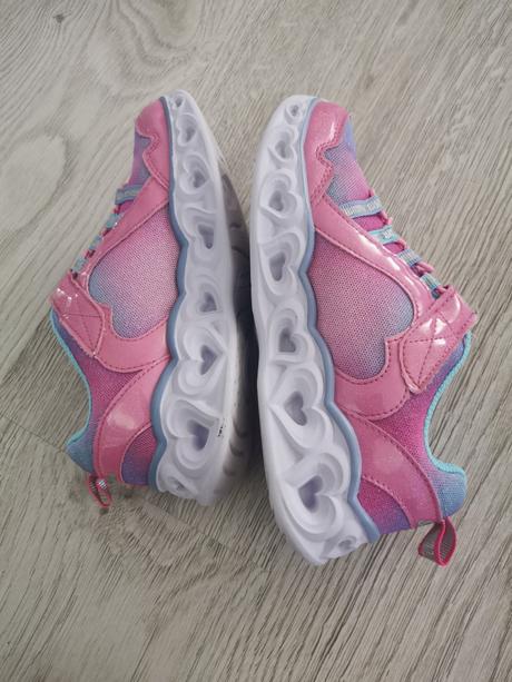 Tenisky blikajúce skechers 32, skechers,32