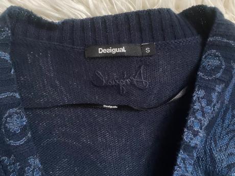 Desigual asymetricky kardigan s/m, desigual,s