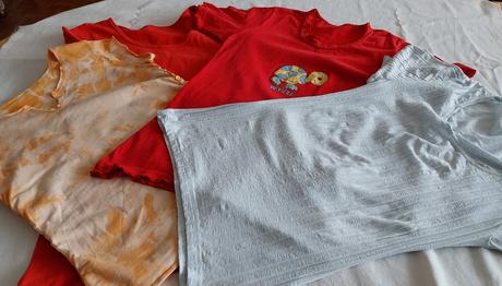 7x dámske, alebo dievčenské letné tričká, 164