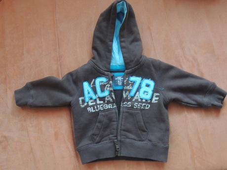 Mikina s kapucou, h&m,62