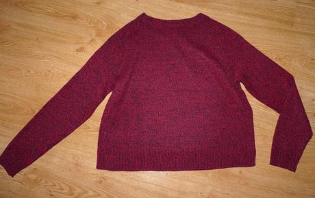 Dvojfarebný sveter, h&m,s