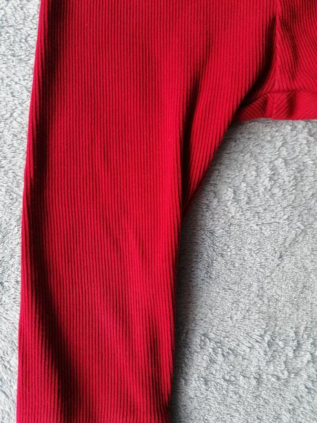 Bordový vrubkovany kompletik, lindex,74