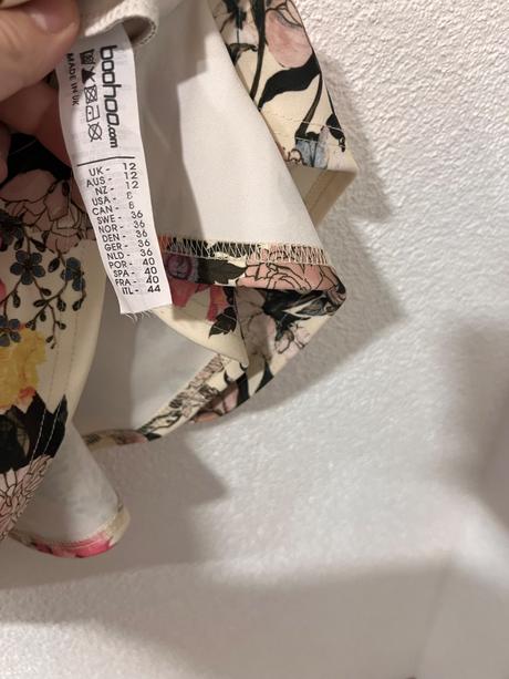 Dámske kvetované šaty boohoo, veľ. 40, 40