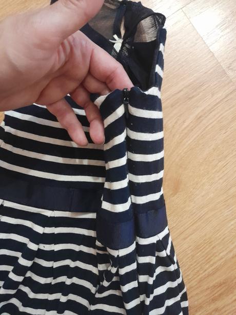 Šaty pásikavé, next,104