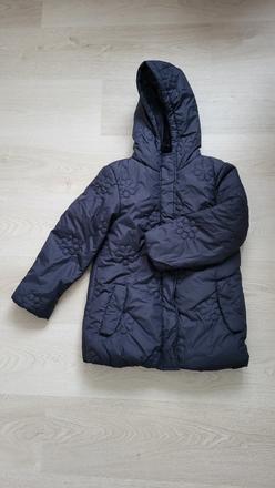 Zimná bunda modrá, topolino,128