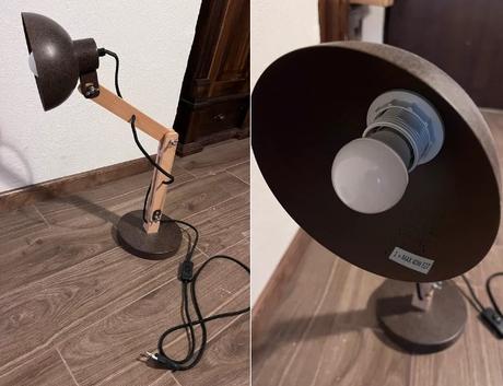 Stolova dizajn lampa globo, 