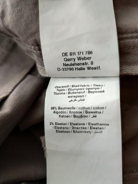 Dámske nohavice gerry weber, gerry weber,48