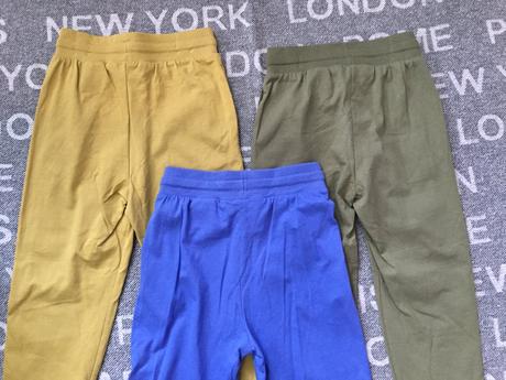 Chlapcenske tenke teplaky 3ks balenie, 7-8 rokov, h&m,128