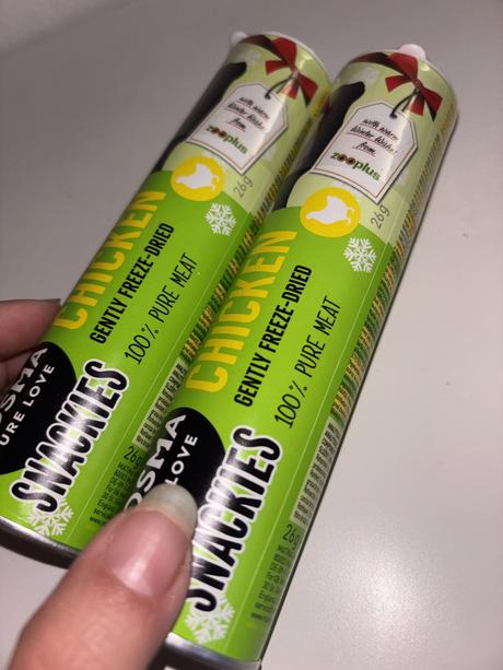 Pamlsky pre mačku cosma snackies zooplus2 ks,