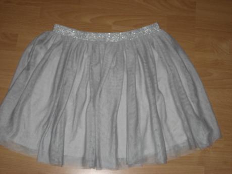 Sivá tylová suknička tchibo, tcm,170