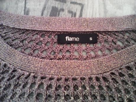 Bronzový háčkovaný pulóvrik, s