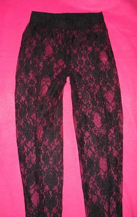 Dlhe cipkovane calzedonia sexy leginky, calzedonia,m