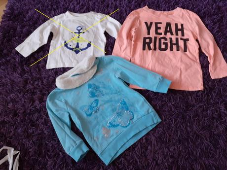 Väčší balík oblečenia na vek 0-4 roky, 68–80