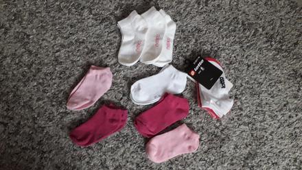 Kotníkové ponožky 27-30 - cena spolu, 27