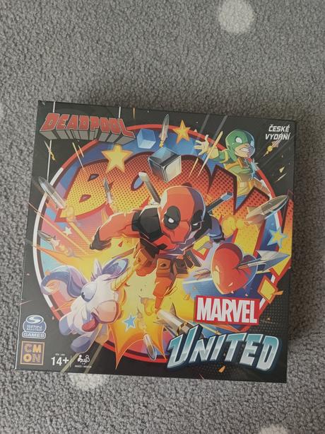 Spoločenská hra marvel united,