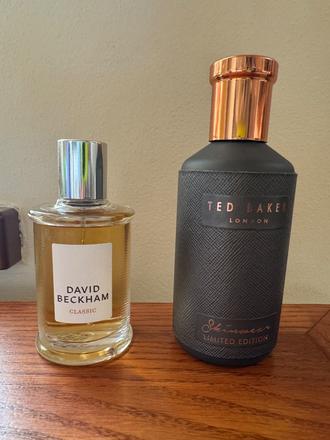 Pánske parfemy beckham a ted baker, 