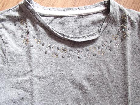 Melírované tričko s trblietkami v.122, 122
