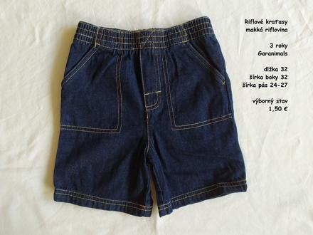 Riflové šortky, 98