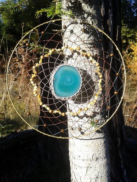 Svietiaca mandala rozptýlenia energie uvoľnením na,