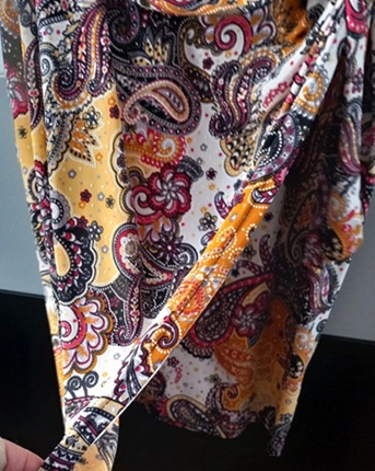 Farebné šaty veľ.44, xxl