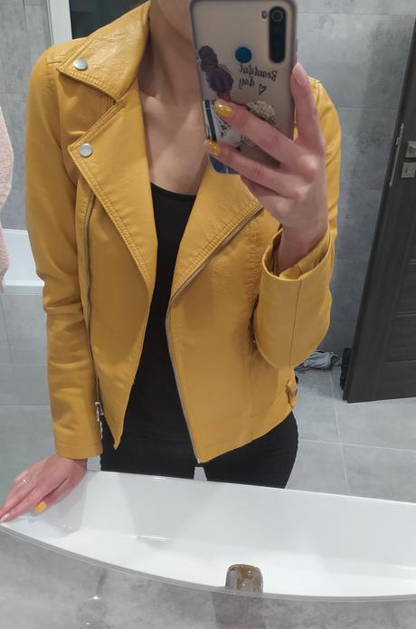 Kožená bunda, f&f,xs