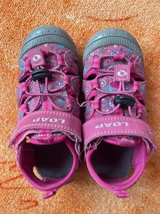 Dievcenske otvorene tenisky/sandále, loap,27