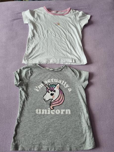 Tričko jednorozec, h&m,122