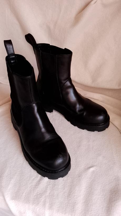 Kožené dámske chelsea vagabond shoemakers č. 40, vagabond,40