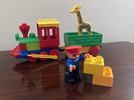 Lego - duplo zoo vláčik, 