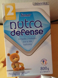 Umelé mlieko Sunar nutradefense 2 Umelé mlieko Sunar nutradefense 2