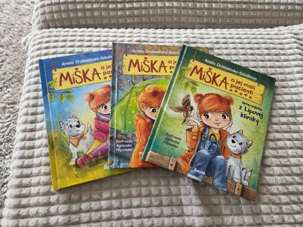 Kniha - miška a jej malí pacienti,