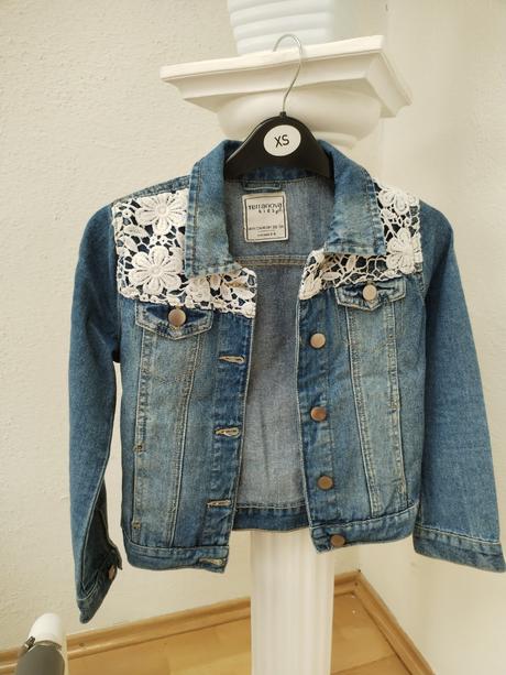 Dievčenská riflová bunda, terranova,128