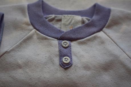 Hrubšie tričko/tenká mikinka 2 ks, 68