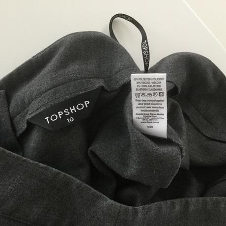 Sukna s elastanom, topshop,m