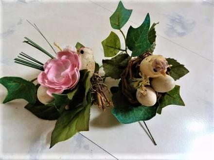 Veľkonočná dekorácia / 2 ks,