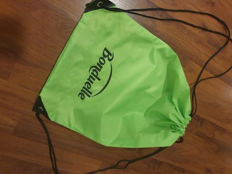 Neónovo  zelený batoh -bonduelle, 