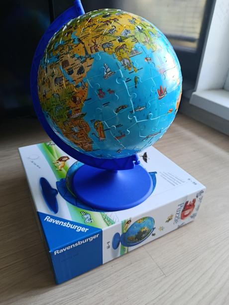 3d puzzle globus,