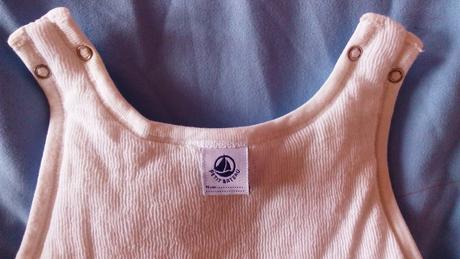 Biely spaci vak petit bateau, dlzka 61 cm,