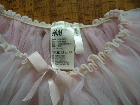Tutu suknička, h&m,122