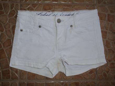 Biela kraťasy, h&m,134