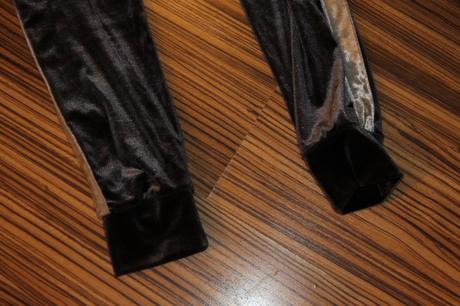 Zamatová súprava bik bok v. xs/s, xs