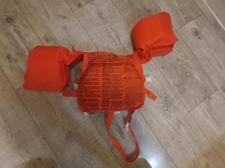 Rukavniky + vesta / pás / plavecký opasok, 